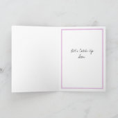 水彩恋しく思フローラお前が追いつこう カード (内部)