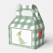 水彩恐竜の最初の誕生日ありがとう フェイバーボックス (裏面サイド)