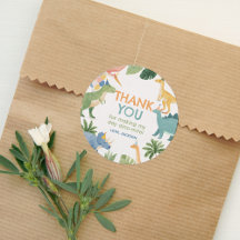 水彩恐竜の誕生日パーティー