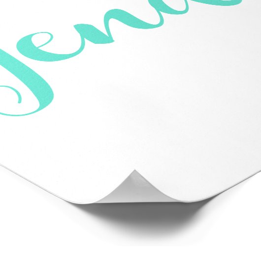 水彩恐竜ジェンダーがウェルカムサインを明らかにする ポスター (角)