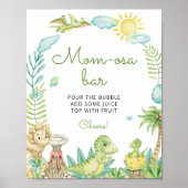 水彩恐竜マムオーサバー ポスター (正面)