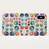 水彩惑星クリパーで宇宙を探索 Case-Mate iPhoneケース (裏面(横))