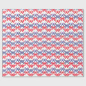 水彩愛国弓 ラッピングペーパー (フラット)