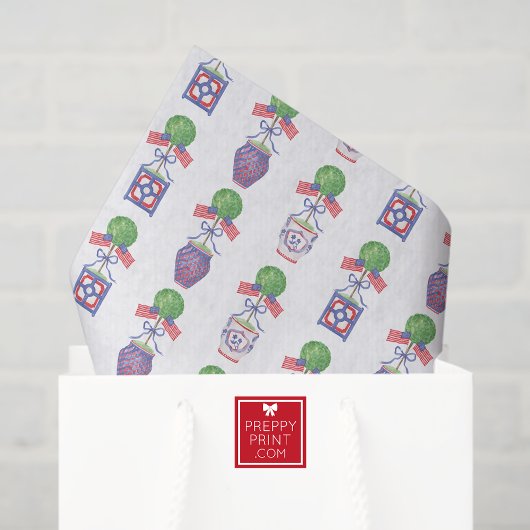 水彩愛国的なアメリカ国旗のイタリア 薄葉紙