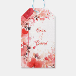 水彩愛 |カスタム |バレンタインデー ギフトタグ