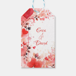 水彩愛  カスタム  バレンタインデー ギフトタグ