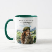 水彩感動的引用文聖パトリックの日 マグカップ (左)