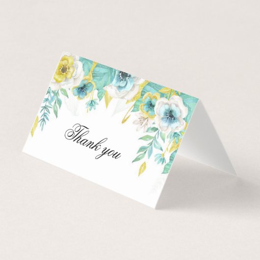 水彩感謝カード (正面)