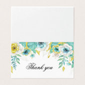 水彩感謝カード (外部フラット)