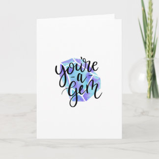 水彩感謝カード サンキューカード