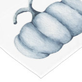 水彩感謝祭かぼちゃブルー ショートテーブルランナー (コーナー)