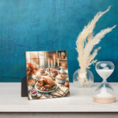 水彩感謝祭イラストレーション フォトプラーク (インサイチュ)