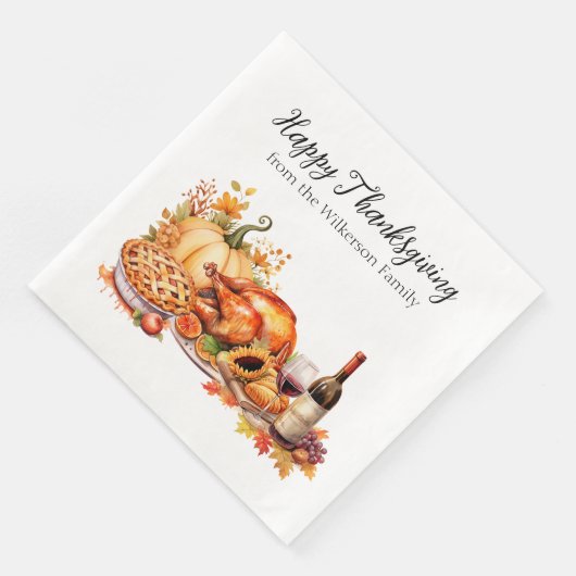 水彩感謝祭ディナー (コーナー)