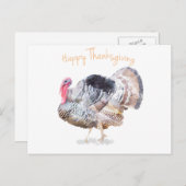 水彩感謝祭トルコはがき シーズンポストカード (正面/裏面)