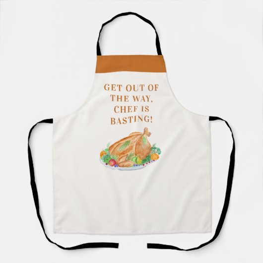 水彩感謝祭トルコ エプロン (正面)