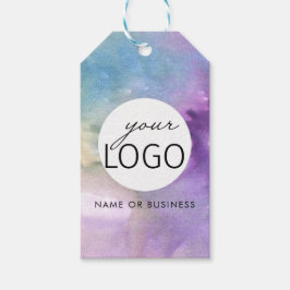 水彩手作りスモールビジネスジュエリー ギフトタグ
