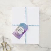 水彩手作りスモールビジネスジュエリー 空白の ギフトタグ (より糸付き)