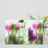 水彩手作り石鹸ラッピング紙シート (スタンド正面)