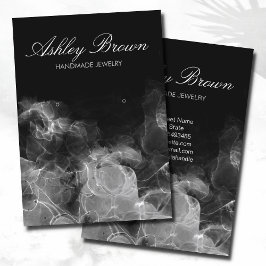 水彩手作ユニークりジュエリーイヤリングディスプレイ 名刺