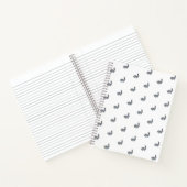 水彩手描きウサギ ノートブック (内部)