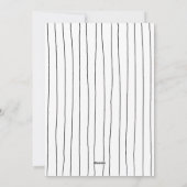 水彩手描きクリスマスフォト シーズンカード (裏面)