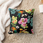 水彩手描きシームレスカラフルパターン クッション (ブランケット)