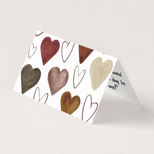 水彩手描き線ハートスケッチ (正面)