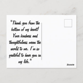 水彩手描き線ハートスケッチ ポストカード