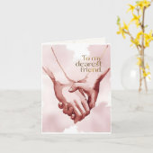 水彩手芸グリーティングカード カード (黄色い花)