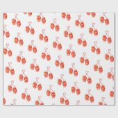 水彩手袋 ラッピングペーパー (フラット)