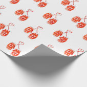 水彩手袋 ラッピングペーパー (角)