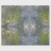 水彩抽象デザイン ラッピングペーパー (フラット)