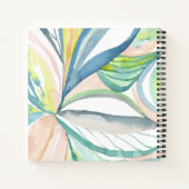 水彩抽象画パーソナルノートブック ノートブック (裏面)