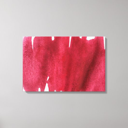 水彩抽象絵画 キャンバスプリント (正面)