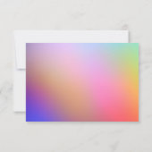 水彩抽象芸術ありがとうメディア挿入 (裏面)