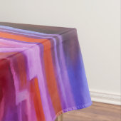 水彩抽象芸術カラフルブラシストロークアート テーブルクロス (インサイチュ)