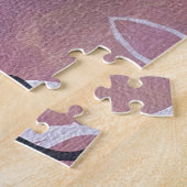 水彩抽象芸術コンテンポラリーモダンアート ジグソーパズル (側面)