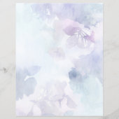 水彩抽象芸術スクラップブック紙 (裏面)