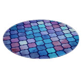 水彩抽象芸術幾何アラブのタイル カッティングボード (角)