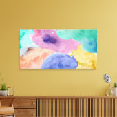 水彩抽象芸術引き伸ばしキャンバス印刷 キャンバスプリント (インサイチュ (リビング))