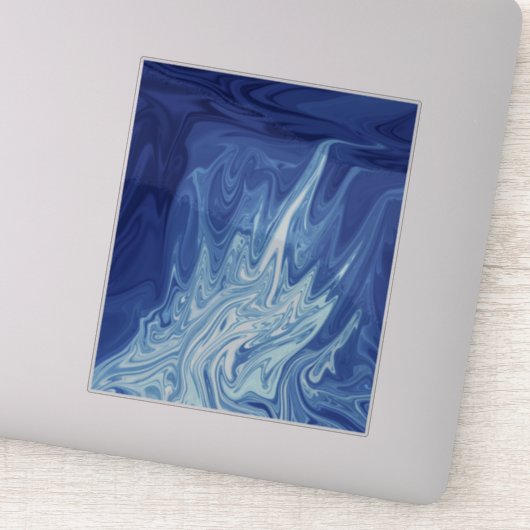 水彩抽象芸術模様 シール (詳細)