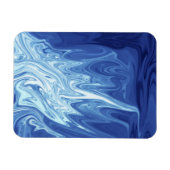 水彩抽象芸術模様 マグネット (横)