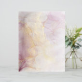 水彩抽象芸術液体金ゴールドスクラップブック紙 (スタンド正面)