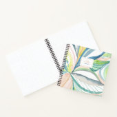 水彩抽象芸術絵を描の個人用ノートブック ノートブック (内部)