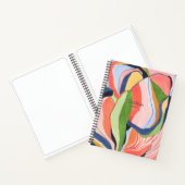 水彩抽象芸術絵を描ズドードルスケッチブック ノートブック (内部)