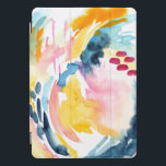 水彩抽象芸術絵画のカスタムiPadカバー iPad Proカバー<br><div class="desc">この保護水色のアートケユニークースでiPad。このデザインは美しい手の絵を描水の色の抽象芸術アートを備えてもし、あなたはデザイン文字を追加したいカスタムが、「編集クリック」ボタン。©2020 Eun Mi Kim</div>