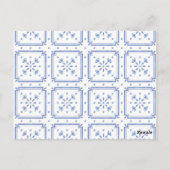 水彩抽象芸術背景3 ポストカード (裏面)