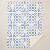 水彩抽象芸術背景4 シェルパブランケット (正面)