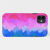 水彩抽象芸術背景#5 Case-Mate iPhoneケース (裏面(横))