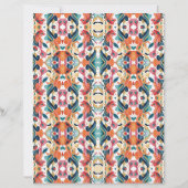 水彩抽象芸術18スクラップブック紙 (裏面)